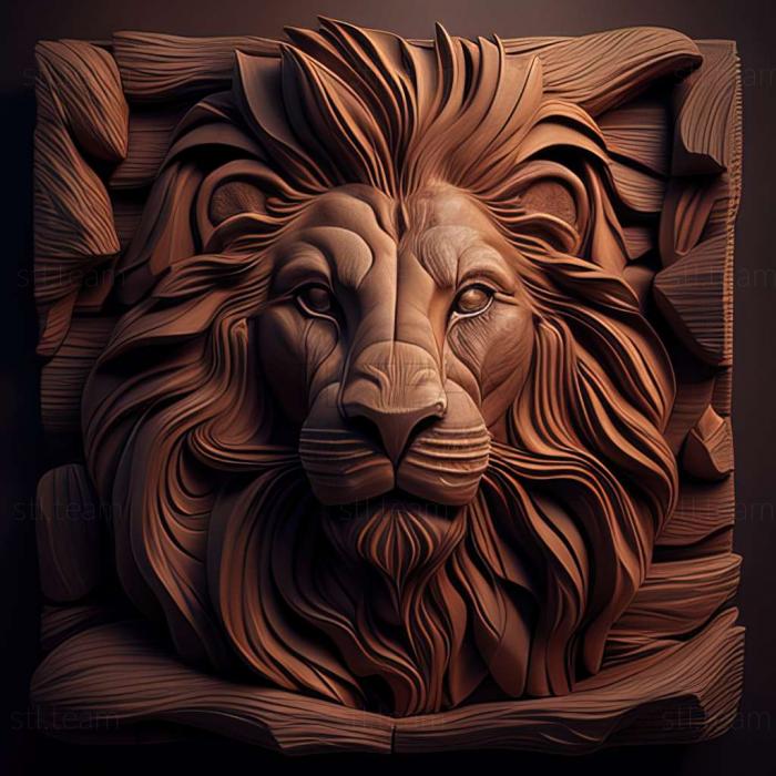 3D model Mufasa FROM The Lion King (STL)